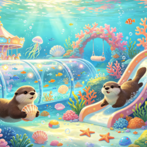 Playful Sea Otter Park